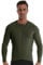 Wulibike Cycling Jersey Mens,Reflective Road Bike Jersey Breathable Quick Dry and 3 Pockets Cycle Shorts Sleeve OliveGreen S