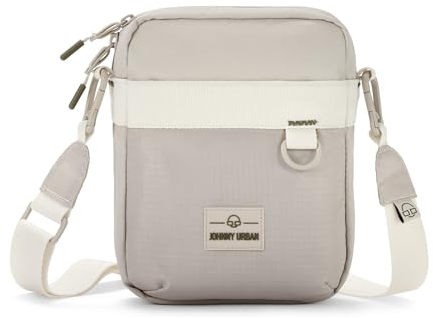 Johnny Urban Umhängetasche Herren & Damen Beige - Jayden - Kleine Crossbody Bag für Festival Freizeit Reisen - Stylische Sling Tasche - Sportliche Handytasche - Wasserabweisend