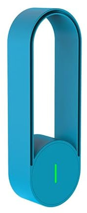 Mini Plug-in Negative Ion Air Purifier for Bedroom, Mini Air Purifier, Purifying Air, Air Ionizer for Kitchen Toilets Bedrooms Smoking Room Pet Room (Blue)