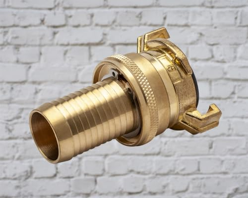 Quarzflex Saug- und Hochdruckkupplung Schlauchkupplung System Geka mit Nachstellring (3/4)