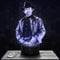 Nachttischlampe Walker Texas Dekoration für Jungen und Mädchen 3D-Filmlampe Walker Texas Geschenkidee für Weihnachtsdekoration Nachtlicht originelle Schreibtischlampe für Weihnachten