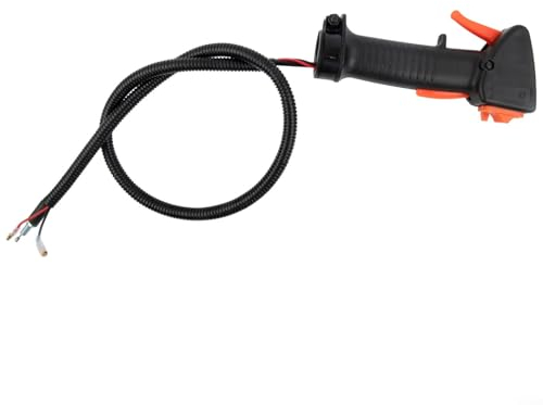 Trimmergriffschalter für Timbertech MS-2TL-52, Rasenmäher Gasgriff, Freischneider Griff Trigger On Off Kill Switch Ersatz