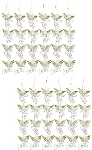 Cabilock 2sets Weihnachtsdekorationen Ornamente Realistische Kunststoff Weihnachtsbaum Hängende Dekoration Stücke * 2