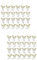 Cabilock 2sets Weihnachtsdekorationen Ornamente Realistische Kunststoff Weihnachtsbaum Hängende Dekoration Stücke * 2
