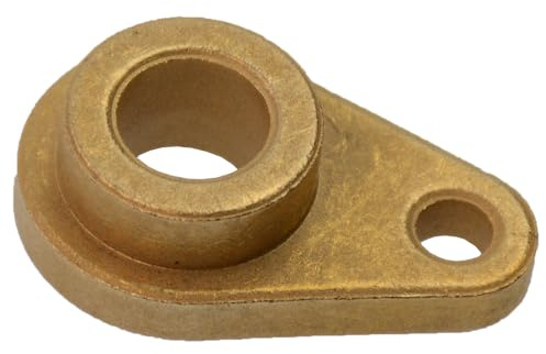 Tumble Dryer Drum Rear Bearing Replacement - Teardrop Style compatible with Hotpoint & Indesit - Fits Models IDCE8450, IDCE845, IDV65, IDV75, IDVA735 - High-Quality Rear Drum Bearing Kit