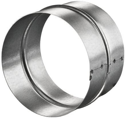 Manguito Unión Vents para Extractor / Tubo flexible PM 125 Zn (125mm)