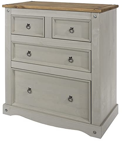 Core Products, Corona Grey 2+2 Drawer Chest