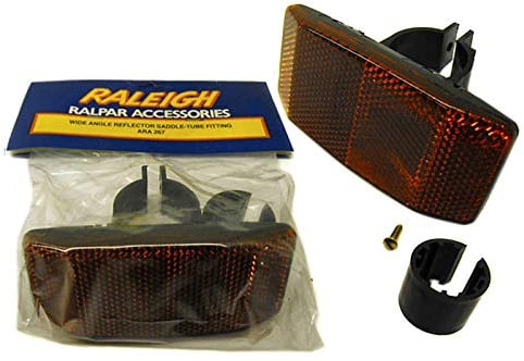 RALEIGH CHOPPER ERA 80’s NOSTALGIC WIDE BIKE SEAT POST REAR REFLECTOR, FITS MOST BIKES & IDEAL FOR TRAILERS & PROJECTS