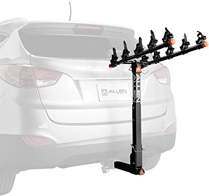 Allen Sports Deluxe 1550RR Support d'attelage Rapide pour 5 vélos Noir