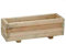 Jardin202 - Jardinera de Madera Rectangular pequeña con Patas para jardín | 60x20x20cm