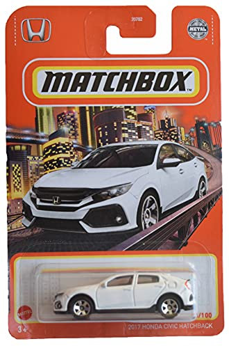 Matchbox 2017 Honda Civic Coupé, Weiß, 98/100