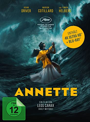 Annette - 2-Disc Limited Collector's Edition im Mediabook (4K Ultra HD) (+ Blu-ray2D) [Blu-ray]