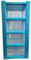 4 Drawer Large Plastic Storage Drawer Tower Perfect for Schools, Offices and Children's Toys Storage Solution (Blue)