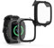 kwmobile 2X Cover kompatibel mit Xplora X5 Play Hülle - Fullbody Fitnesstracker Case Set aus Glas - Schwarz Transparent