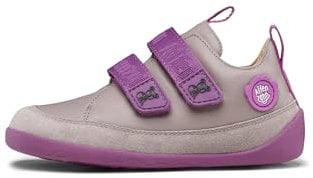 Affenzahn Barfußschuh Leder Buddy mit Klettverschluss, weich, rutschfest, für Jungen und Mädchen in Größe 21-32