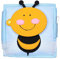 Jolly Designs – Kleine Biene - Mini Quiet Book – Montessori Spielzeug ab 6 Monaten – Motorik & Sensorik fördern – Handgefertigtes Filzbuch – Lernspielzeug für Kleinkinder – Busy Book für unterwegs