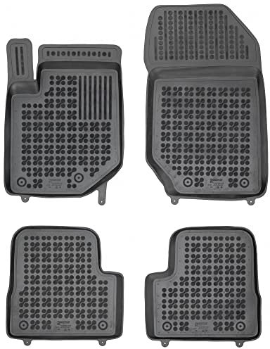 SMK Auto fußmatten gummimatten passt für Opel Corsa VI F ab 2019 fussmatten Auto für alle Jahreszeiten, die vor Schmutz und Dreck schützt fußmatten Auto