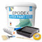 EPODEX® LATEX Paint Peinture au latex brillant satiné | Résistant à l'abrasion Lavable Résistant à l'odeur Haut pouvoir couvrant | + Kit d'accessoires | 45 couleurs blanc polaire multicolore 1-50 kg