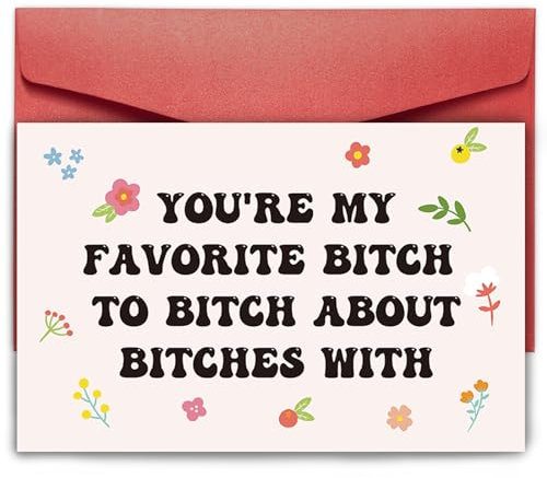 SuperShunhu Best Friend Bday Card - Lustige, witzige Freundschaftskarte zum Denken an dich