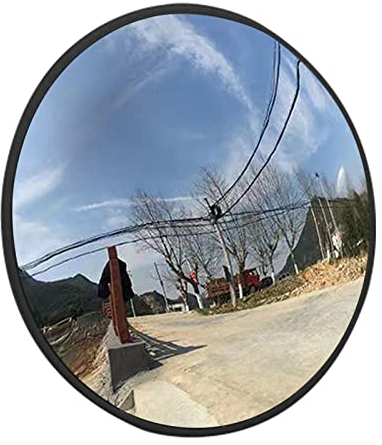 Verkehrsspiegel Für Ausfahrten | Konvexspiegel Verkehrsspiegel Für Garagen Und Einfahrten | Sicherheitsspiegel Für Einfahrten | Runden 130-Grad-Weitwinkellager-Eckspiegel, Für Garage, Toten Winkel