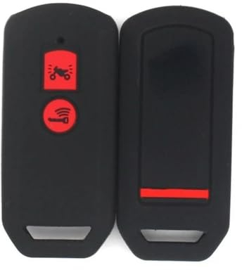 PTATT Silikon-Schlüsseletui für Honda X ADV SH 125 150 300 Forza 125 300 PCX150 2018 Motorrad-Roller 2-Tasten-Smart-Key