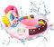 Capgoost Baby Schwimmring, Aufblasbare Schwimmen Float, Schwimmreifen Baby mit Schwimmsitz, Baby Schwimmen Schwimmtrainer, Schwimmring Spielzeug Baby Schwimmhilfe für Kleinkind 6-36 Monate(Zebra)