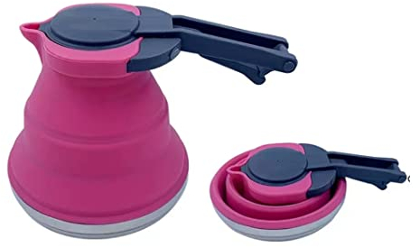 Hervidor eléctrico plegable, caldera de agua eléctrica de silicona, hervidores de viaje Hervidor eléctrico plegable eléctrico, hervidor de viaje, hervidor de viaje, hervidor plegable de silicona 1500