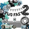 Geburtstagsdeko Jungen 2 Jahre, Rennwagen Geburtstagsdeko, luftballon 2. Geburtstag Junge, Two Fast Geburtstag Deko, Auto Deko Deburtstag, Rennwagen Folienballons, Geburtstagsballons für 2 Jahre