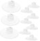 TOGEVAL 12er-pack Cup Wire Organizer Kabelhalter Clips Akkordhalter Weihnachtslichterketten Fixer Kabelorganisatoren