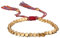 Handmade Tibetan Copper Beads Bracelet for Men and Women, Buddhist Good Luck Rope Bracelet and Bangles Jewelry