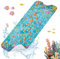 SHUCHING Badewannenmatte Kinder rutschfest, 100 X 40 cm Badematte rutschfest Kinder, Antirutschmatte Badewanne für Badezimmer 100% BPA Frei, Maschinenwaschbar, Clownfisch