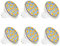 ShuoHui MR11 GU4 LED 3W Warmweiß 3000K, 120 Grad, 350LM, MR11 30W Halogen Ersatz, AC DC 12V-24V LED Einbaustrahler GU4 MR11 Warmweiss für Deckenleuchte, Nicht Dimmbar (6)