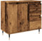 vidaXL Badschrank Altholz-Optik 65x33x60 cm Holzwerkstoff