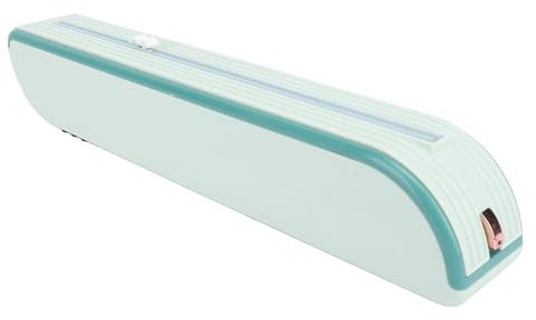 Magnetic Suction Base Plastic Wrap Dispenser Cutter with Bidirectional Slide for Cling Film Aluminum Foil Wax Paper Parchment Baking Paper ABS Kitchen Tool