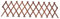 FONDOTIN Support De Plante Escalade Extensible Carbonisé Treillis De Jardin pour Vignes Et Plantes Grimpantes Dimensions Ajustables à Corrosion