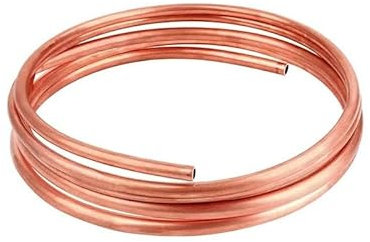 Tube en cuivre Souple T2 Rouge 1 m, for climatisation, réfrigération, Tubes capillaires, diamètre extérieur 2/3/4/6/8/10/12 m(4x2mm)