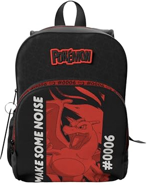 CYPBRANDS, Unisex-Rucksack für Kinder, Schwarz, Größe M