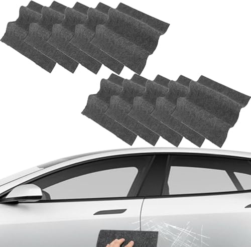 FixaPro Kratzer Entferner Auto, FixaPro Scratch Remover, Das Magische Auto-Reinigungstuch Gegen Kratzer Aller Art, Magic Car Scratch Remover Für Fahrzeuge, Lackkratzer Einfach Reparieren (10Pcs)