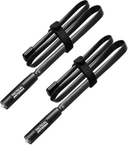 Baofeng Antena de radio Ham de largo alcance de 50.4 pulgadas, VHF UHF 144/430MHz, antena táctica de doble banda para Baofeng UV-5R, BF-F8HP Pro, 5RM, AR-152 PRO, DM32, UV32, accesorios de radio, 2