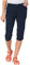 Jack Wolfskin Damen Schnelltrocknende 3/4 Wanderhose Kalahari 3/4 Pants Women, Midnight Blue, 42, 1503302-1910042