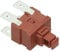 SPARES2GO On Off Power Switch for Kenwood KDW45S13 Dishwasher