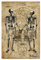 artboxONE Poster 30x20 cm Anatomie Menschen Skelett Love hochwertiger Design Kunstdruck - Bild Skelett patent schädel