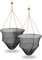 Storfisk fishing & more Krebsteller Krebsreuse Krebskorb mit Metallringen, Ködernadel, 4 m Nylonseil und Holz-Auftriebkörper, Stück:2 Stück, Durchmesser:Ø 40 cm