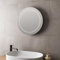 Plumbworld® 500 x 500mm Bathroom Mirror with LED Lights Wall Mounted Illuminated Light Vanity Mirrors for Bathrooms, Battery Operated, Switch