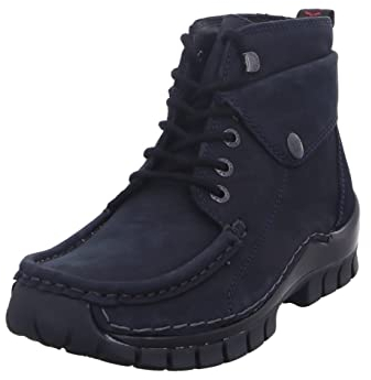 Wolky Comfort Schnürschuhe Jump - 16800 Nubukleder blau - 40