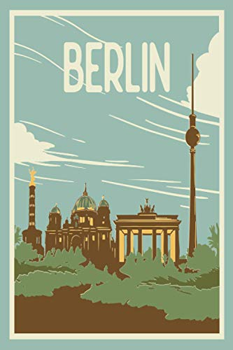 Wochenplaner für echte Berliner und die, die es gerne wären: Terminplaner mit integriertem Prioritäten- und Aufgaben-Organizer - Wochenplaner undatiert - Geeignet als Familienplaner und Freizeitplaner