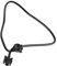 iSpchen Tubo di Gomma per Auto Radiatore Linea di Ritorno dell'Acqua del Radiatore Flessibile 9675977580 Nero
