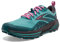 Brooks Damen Cascadia 16 Sneaker, Porcelain Blue Coral Pink, 40 EU Schmal