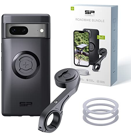 SP CONNECT Road Bike Bundle | SPC+ | kompatibel mit Google Pixel 7 | Handyhalter für Road Bike| Fahrrad Handy Halterung Gadget