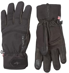 SEALSKINZ Witton Handschuhe für extrem kalte Witterung, wasserdicht, schwarz, Größe S